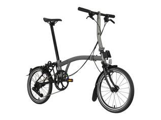 Brompton P Line Urban S4L - storm-grey-metallic Rahmengröße: Lenker Low, 2779 €, Auto & Fahrrad-Fahrräder in 4053 Ansfelden