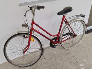 Fahrrad Puch Sports zu verkaufen - gebraucht, rot, 100 €, Auto & Fahrrad-Fahrräder in 3261 Gemeinde Wolfpassing