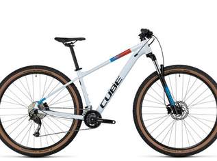 Cube Aim SLX - white-blue-red Rahmengröße: L, 699 €, Auto & Fahrrad-Fahrräder in 4053 Ansfelden