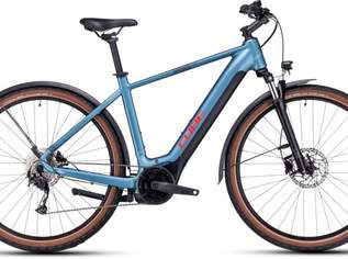 Cube Nuride Hybrid Performance 625 Allroad metalblue'n'red Größe: 62 cm, 2421.65 €, Auto & Fahrrad-Fahrräder in Österreich