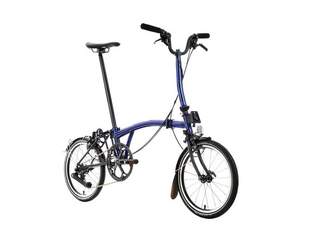 Brompton P Line Urban M4L - bolt-blue-lacquer Rahmengröße: Lenker Mid, 2895 €, Auto & Fahrrad-Fahrräder in 5020 Altstadt