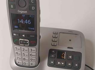 Gigaset E560A - platin - Schnurloses Senioren DECT-Telefon - Anrufbeantworter, 39 €, Marktplatz-Computer, Handys & Software in 4675 Weibern