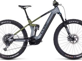 Cube Stereo Hybrid 140 HPC TM 750 - flashgrey-olive Rahmengröße: M, 5799 €, Auto & Fahrrad-Fahrräder in 5412 Puch bei Hallein