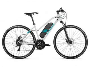 Kross Evado Hybrid 1.0 D white turquoise RH-L, 1274.2 €, Auto & Fahrrad-Fahrräder in Österreich